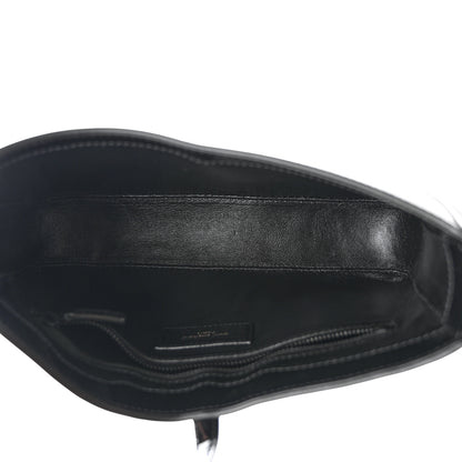 Saint Laurent Patent Le 5 A 7 Monochrome Hobo Black 5 of 12