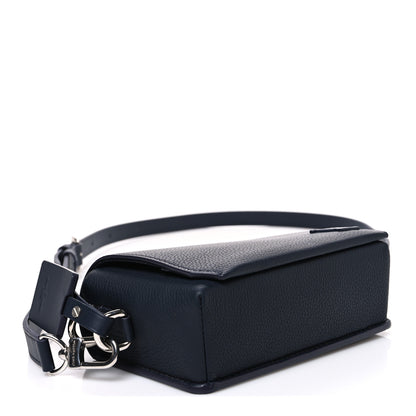 Louis Vuitton Calfskin Aerogram Fastline Wearable Wallet Navy Blue 3 of 8