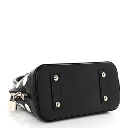 Louis Vuitton X YK Epi Alma BB Black White 4 of 9