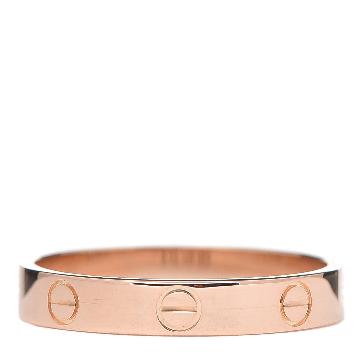 Cartier 18K Pink Gold 3.5mm LOVE Wedding Band Ring 59 8.75 3 of 6