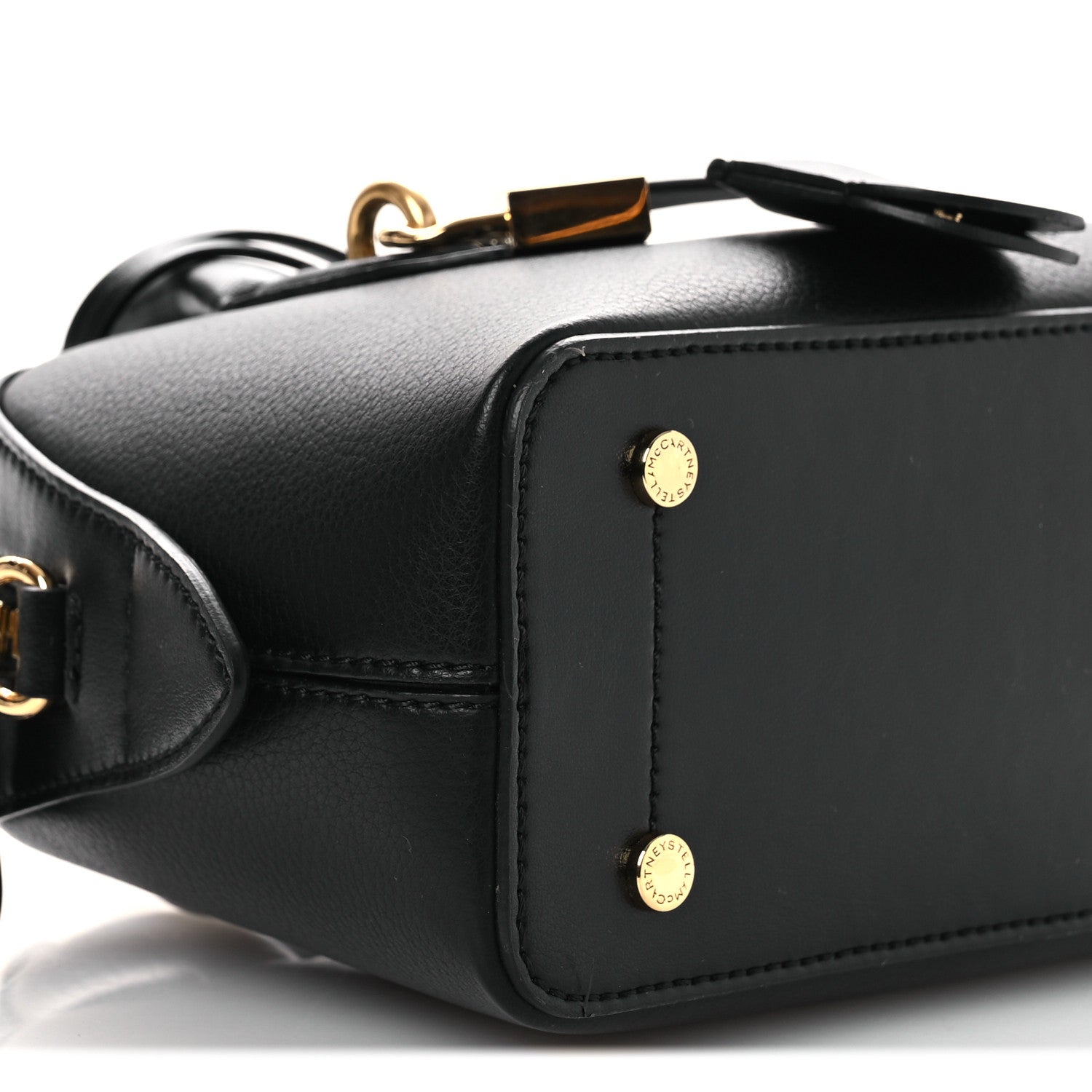 Stella McCartney Eco Grainy Alter Mat Ryder Crossbody Bag Black 8 of 11