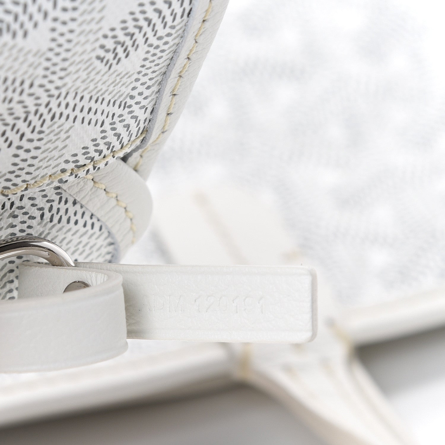Goyard Goyardine Saint Louis PM White 7 of 11