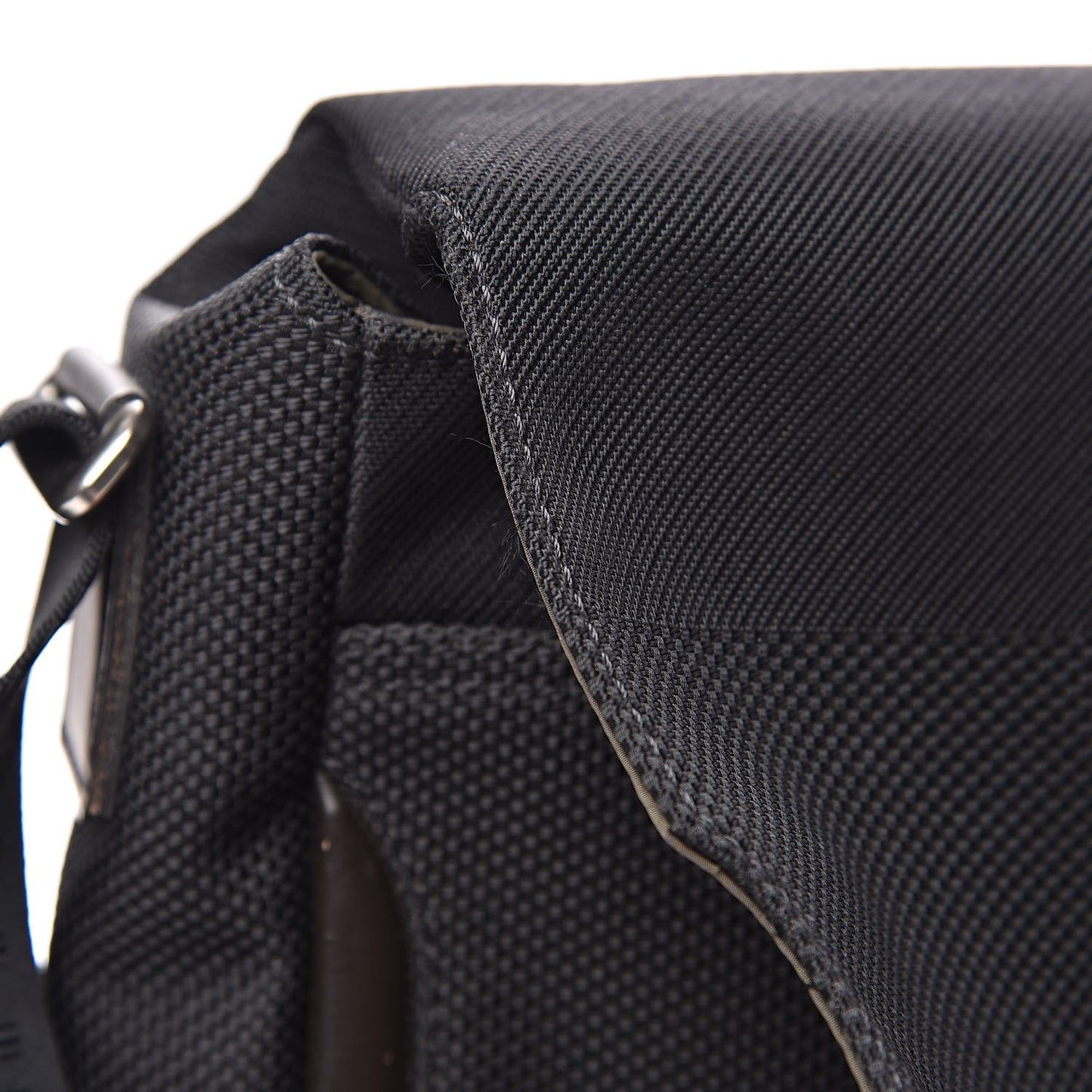 Damier Geant Messenger Bag Black