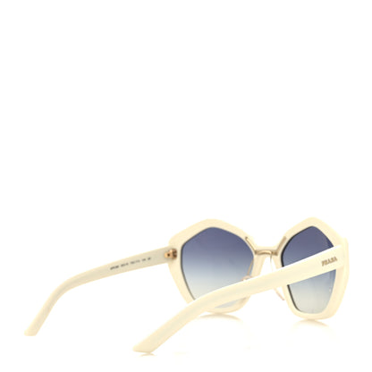 Prada Acetate Geometric Sunglasses SPR 08X White 4 of 6