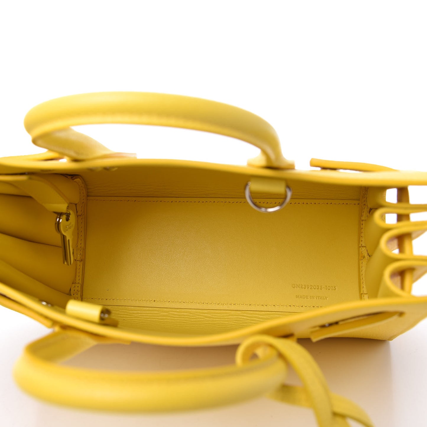 Grained Calfskin Nano Sac De Jour