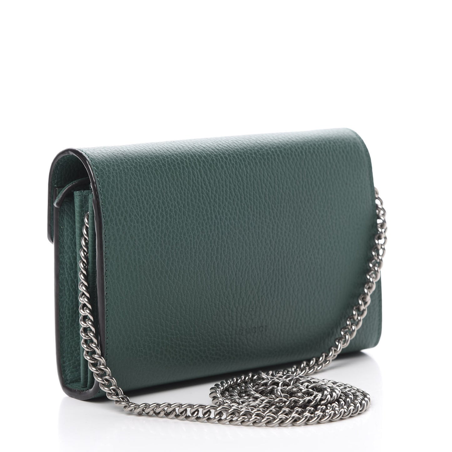 Calfskin Mini Dionysus Chain Wallet Emerald