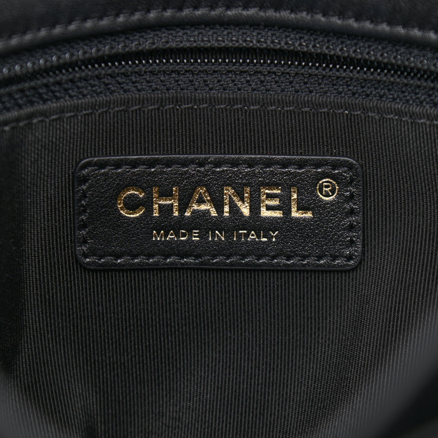 Chanel Calfskin Stitched Large Flap Black 6 of 10