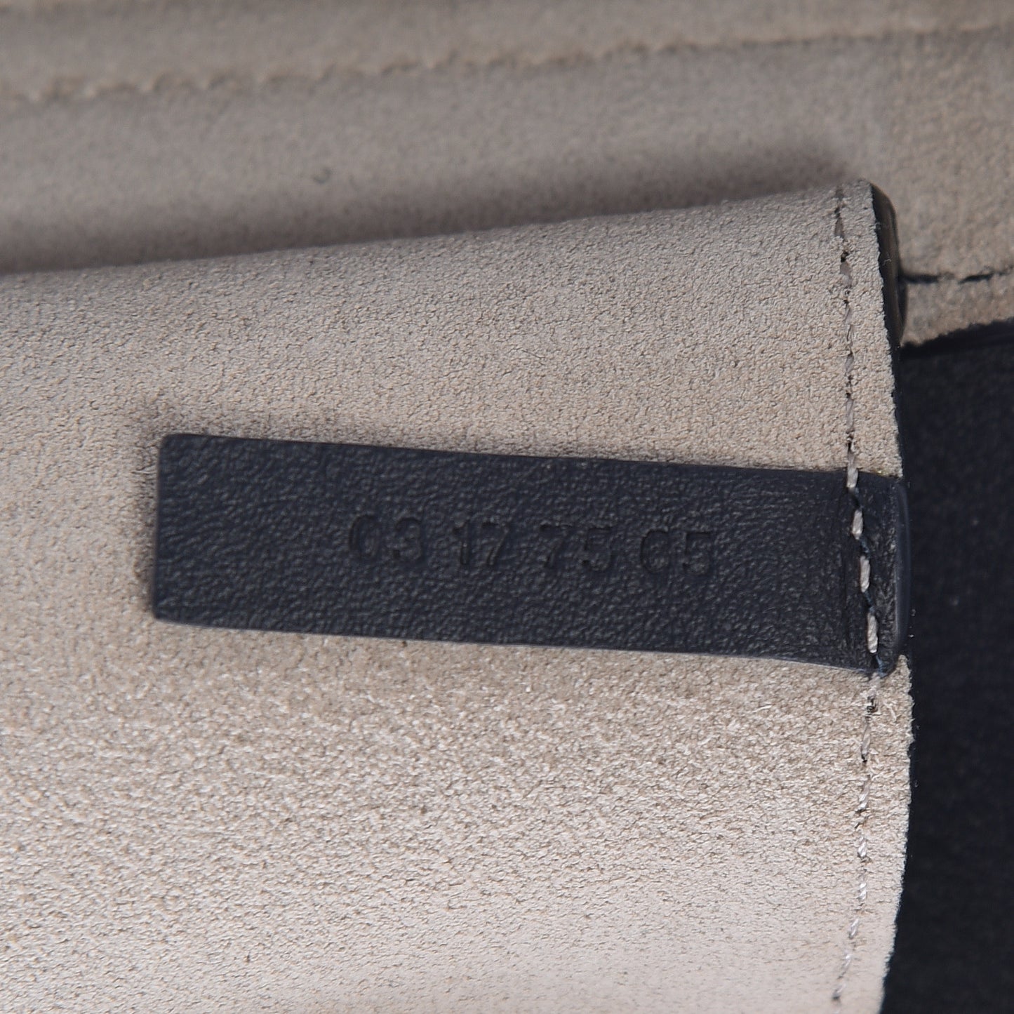 Suede Calfskin Mini Faye Shoulder Bag Black