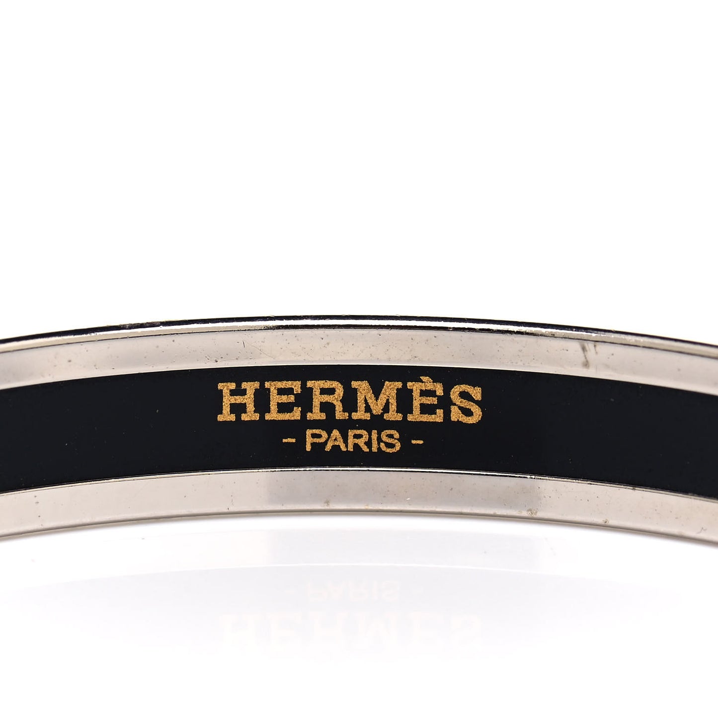 Enamel Printed Colliers de Chiens Narrow Bracelet 70 Sables