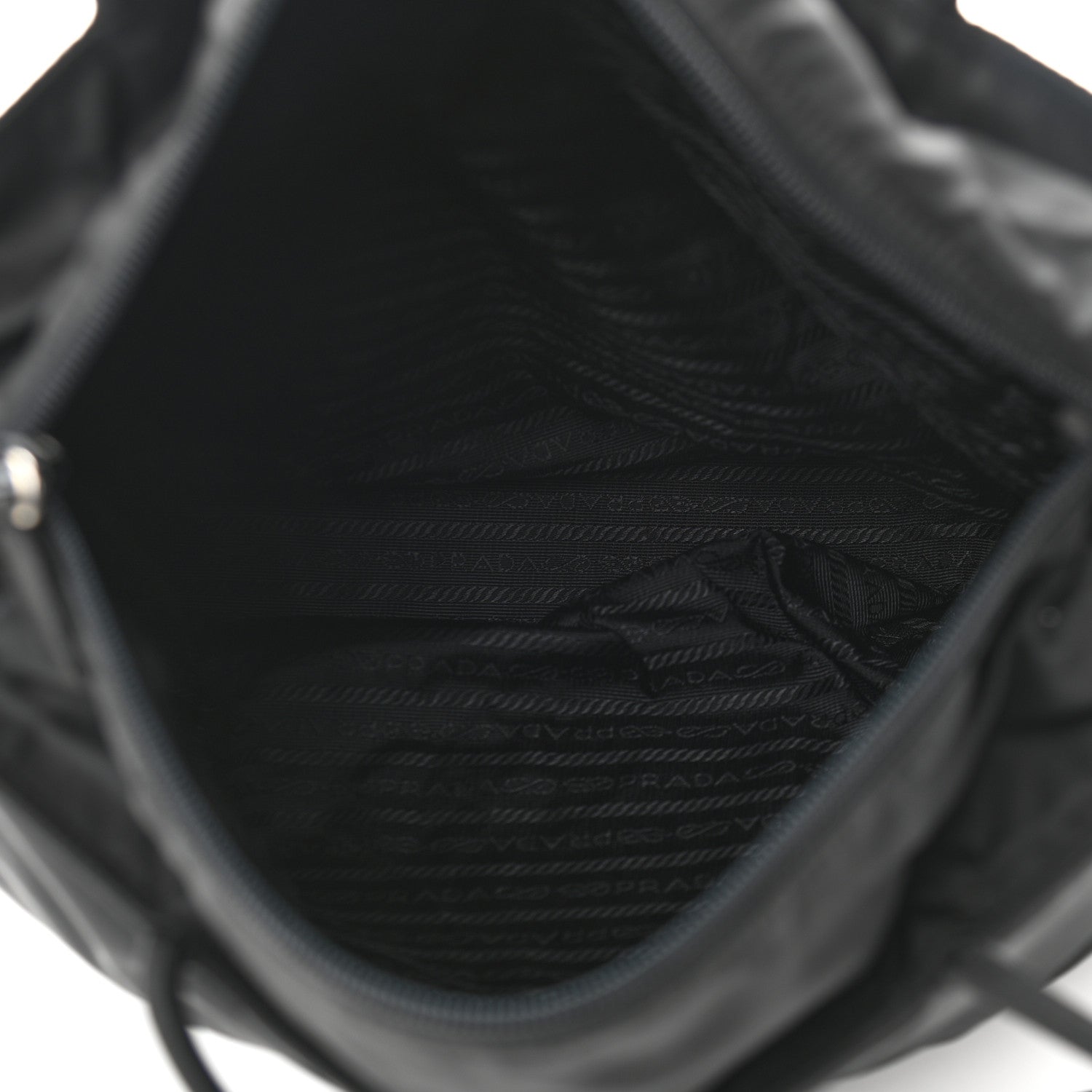 Prada Tessuto Nylon City Tote Black 4 of 9