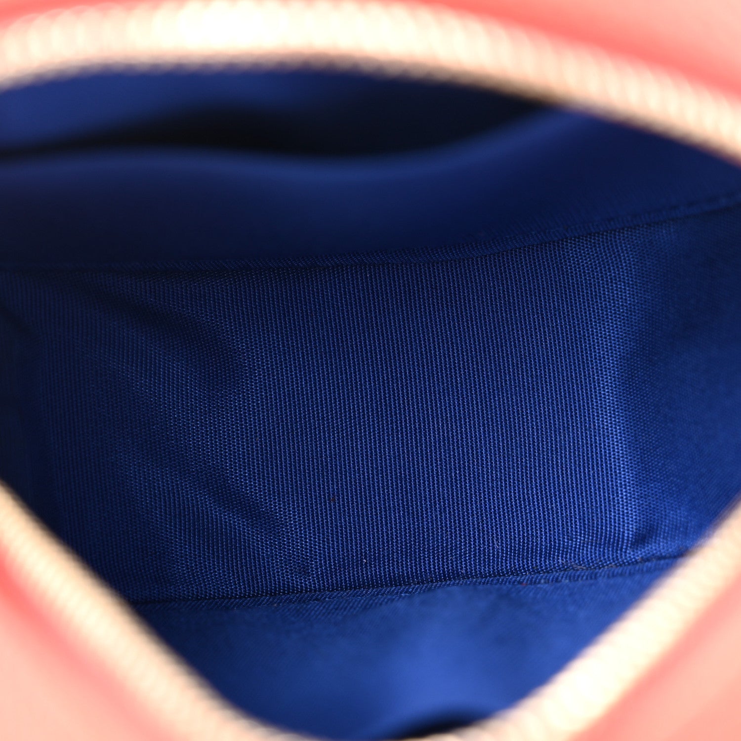 Chanel Caviar Quilted Round Filigree Crossbody Blue White Red 5 of 12