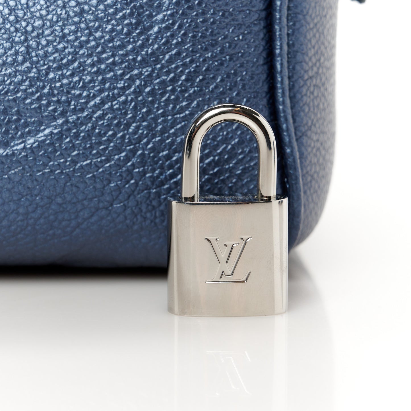 Metallic Empreinte Monogram Giant Speedy Bandouliere 20 Navy Nacre