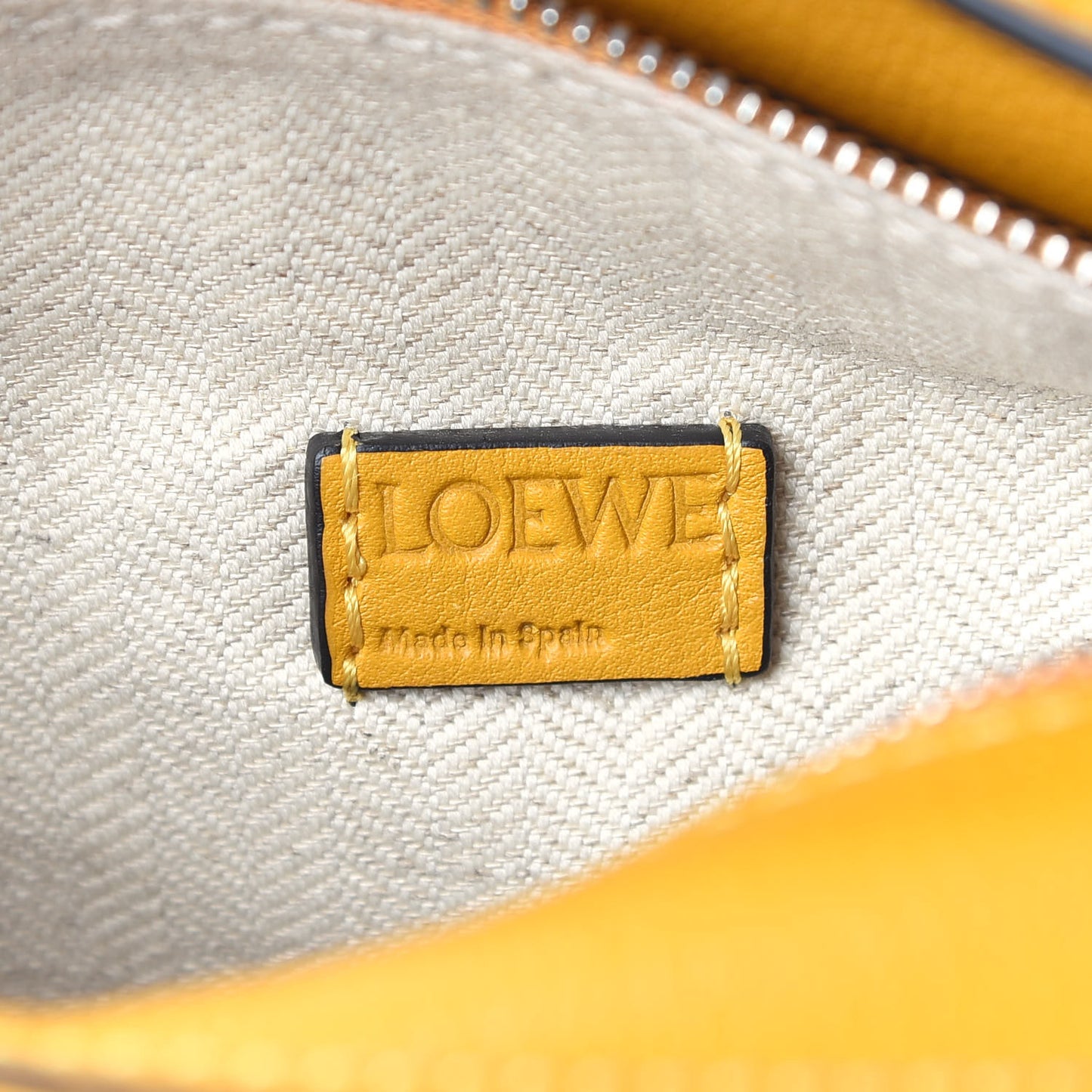 Calfskin Mini Puzzle Bag Narcisus Yellow