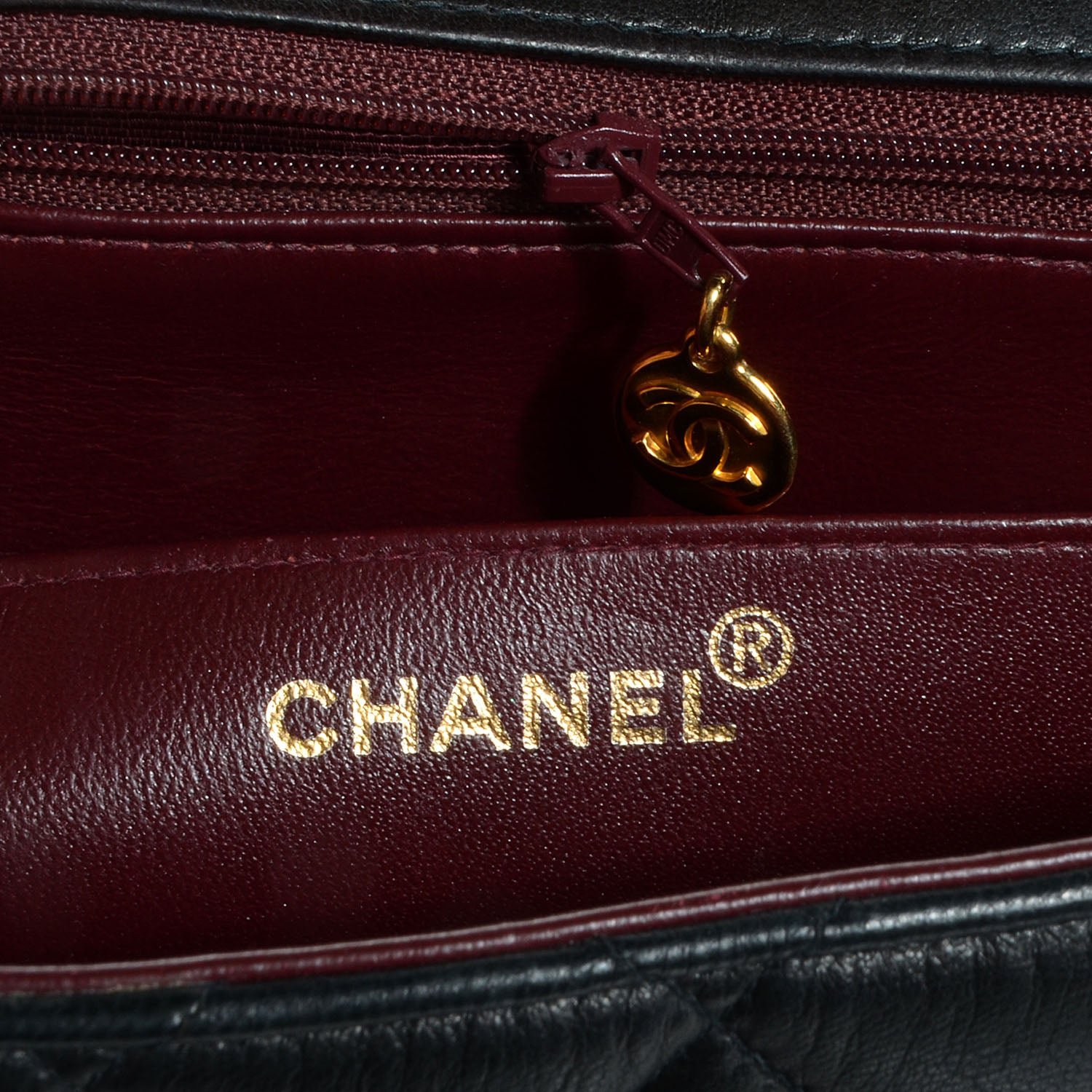 Chanel Lambskin Jumbo Flap Black 8 of 9
