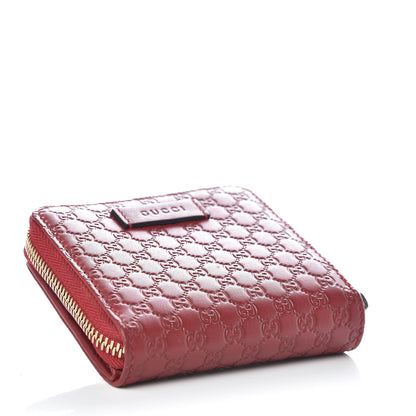 Gucci Microguccissima Compact Wallet Red 4 of 8