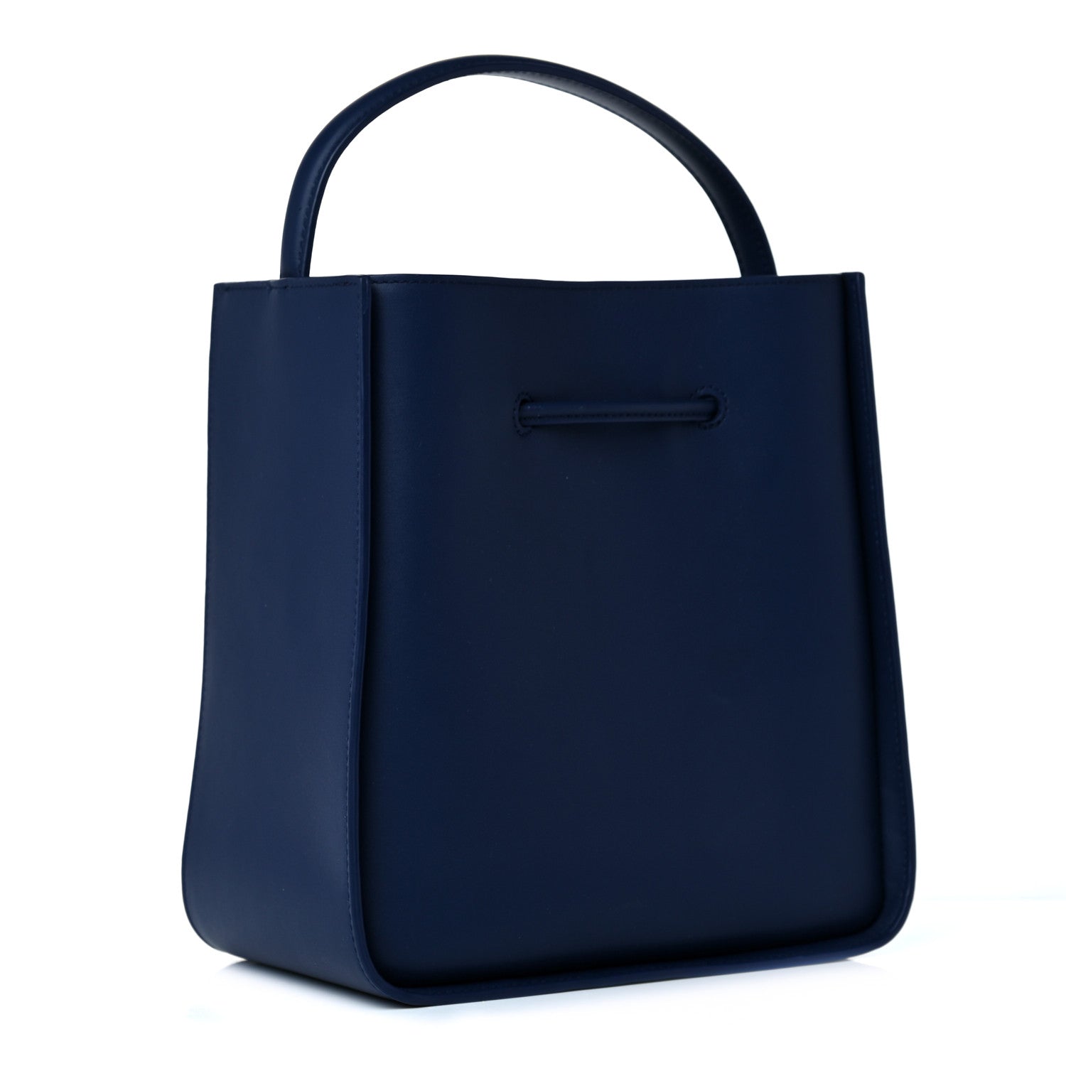 3.1 Phillip Lim Smooth Calfskin Small Soleil Bucket Bag Midnight Blue 3 of 13