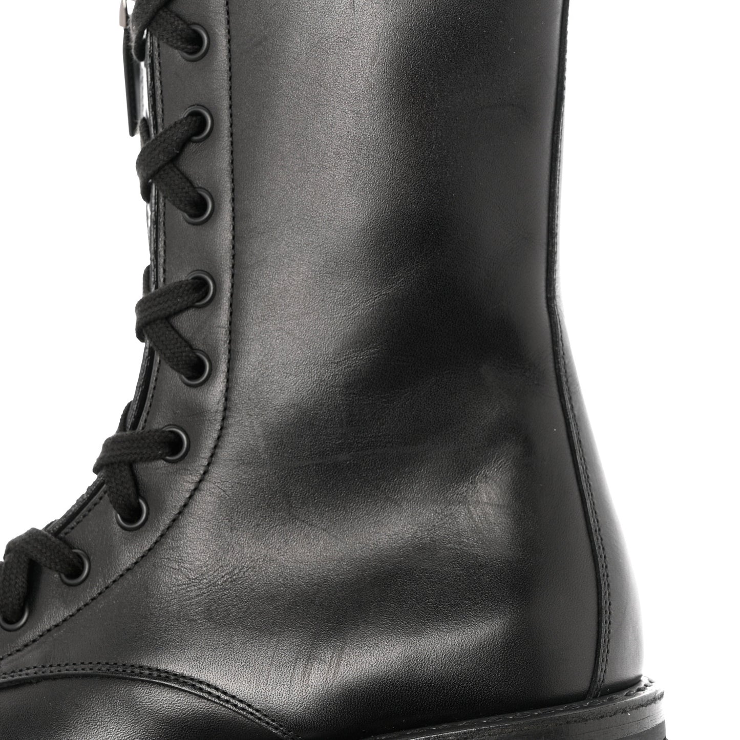Calfskin XCombat 20/40mm Boots 38.5 Black