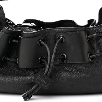 Burberry Prorsum Leather Warrior Hobo Black 9 of 12