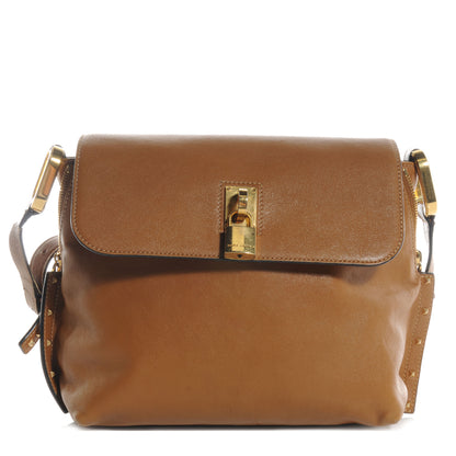 Marc Jacobs Lambskin Paradise Baxter Messenger Light Brown 1 of 10