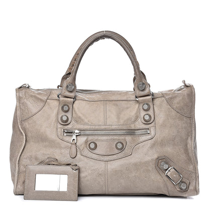 Balenciaga Agneau Giant 21 Silver Hardware Work Papyrus 1 of 17