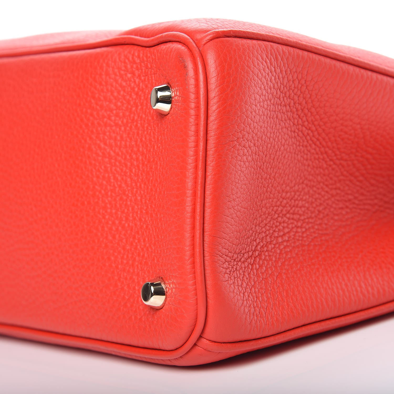Christian Dior Bullcalf Large Diorissimo Tote Red 8 of 13