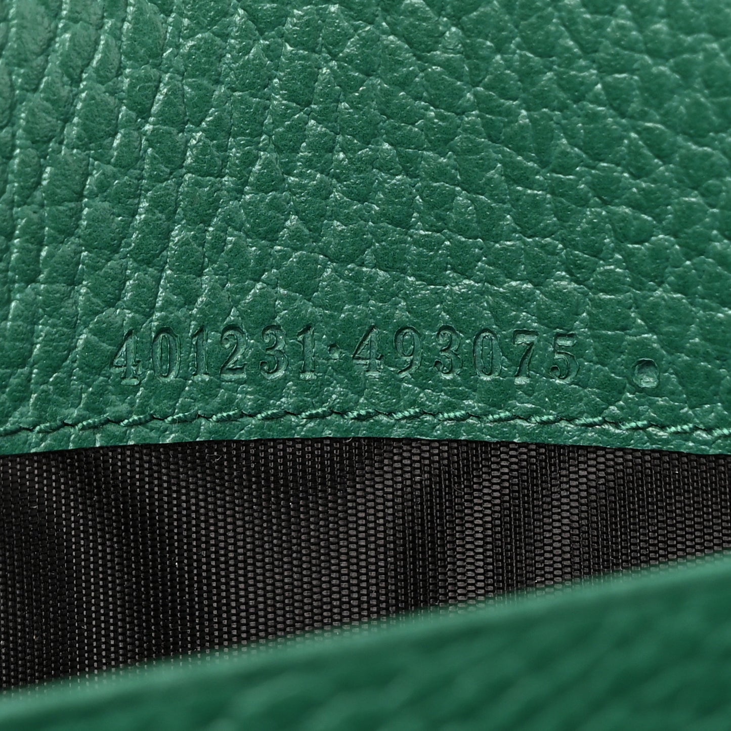 Calfskin Mini Dionysus Chain Wallet Emerald
