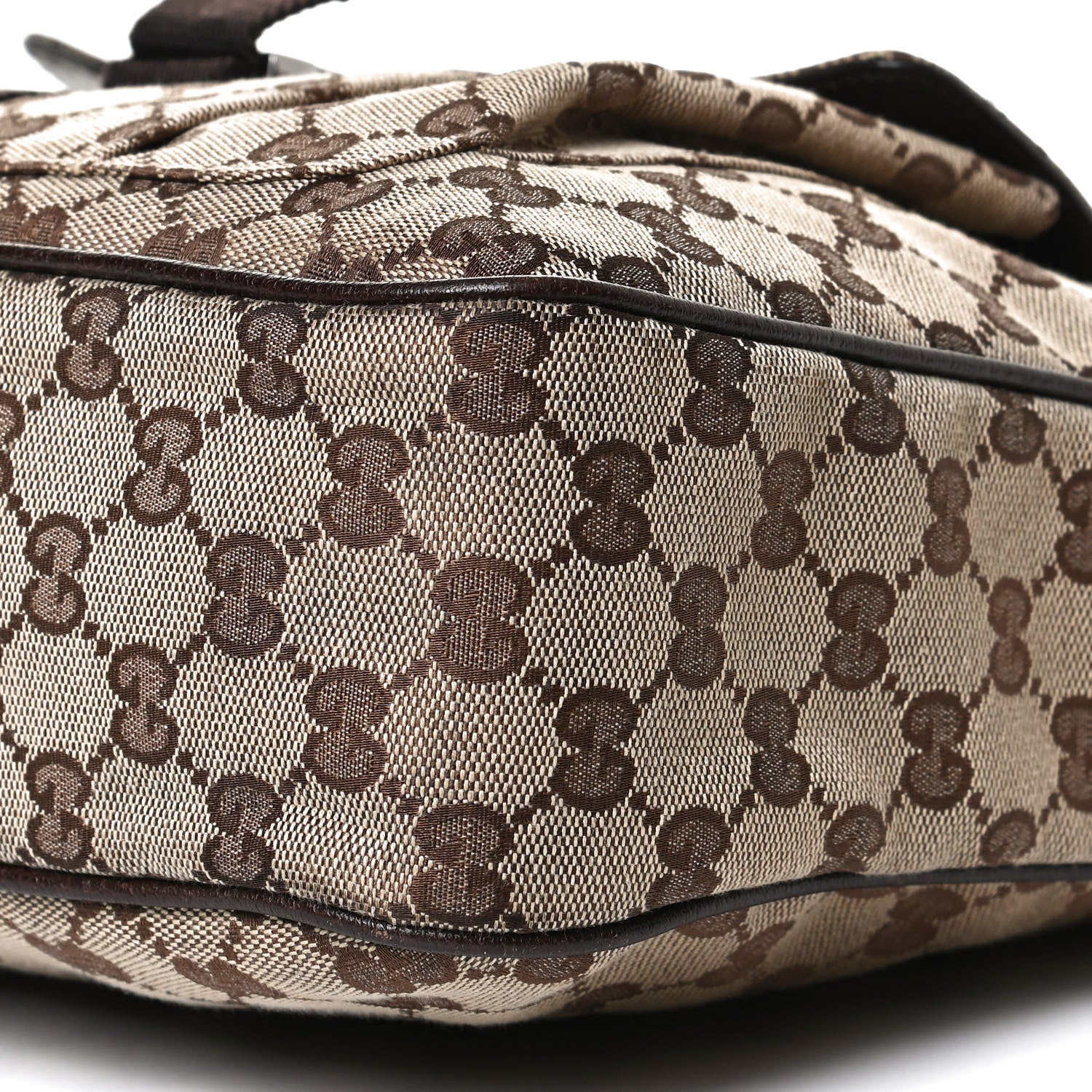 Gucci Monogram Messenger Bag Dark Brown 10 of 10