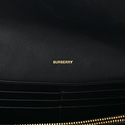 Burberry E-Canvas Icon Stripe Hannah Wallet With Detachable Strap Archive Beige Black 6 of 8