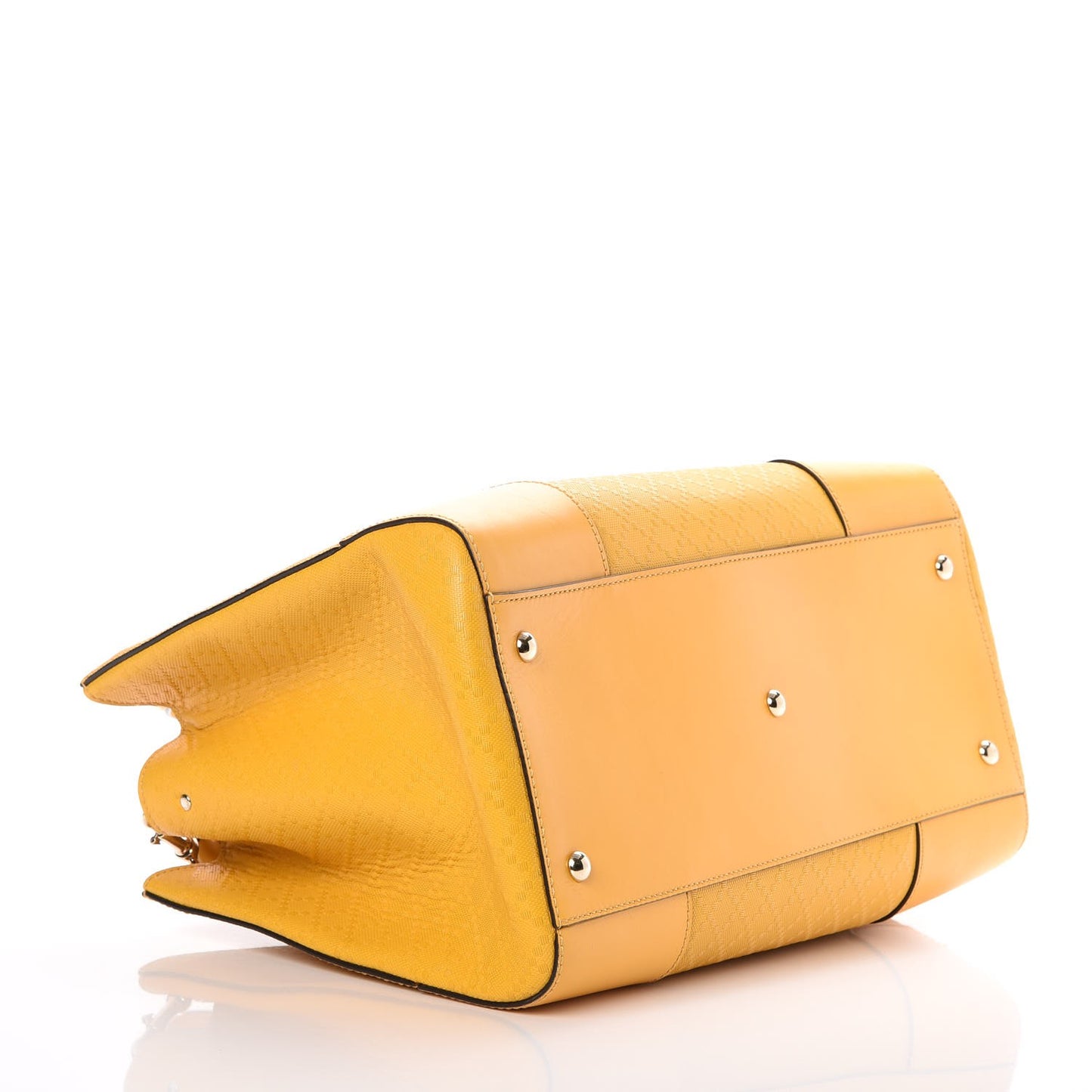 Hilary Lux Bright Diamante Medium Top Handle Bag Bumblebee