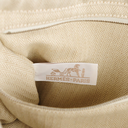 Hermes Canvas Barenia Fourbi 25 MM Pouch Naturel Fauve 8 of 8