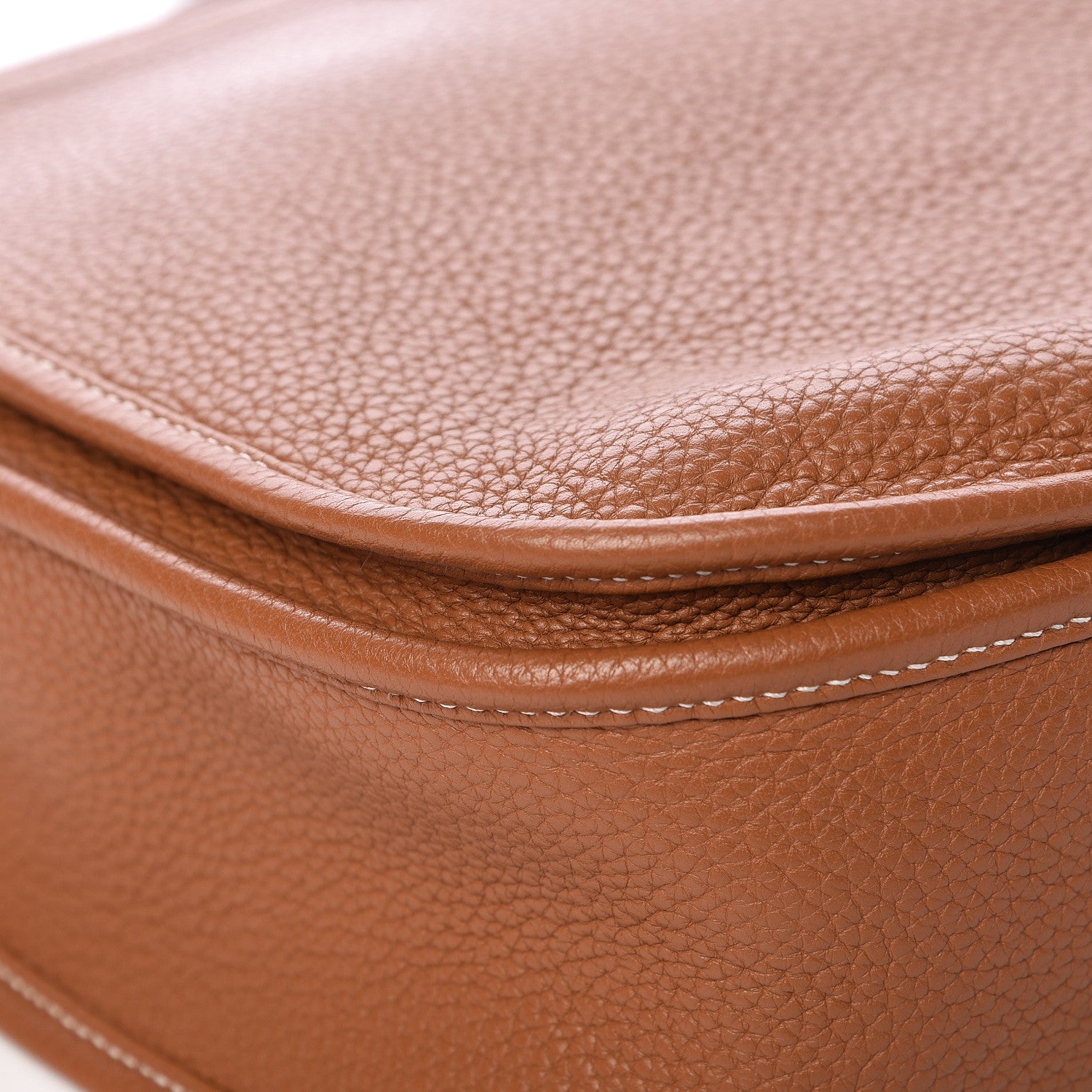 Hermes Taurillon Clemence Evelyne III GM Gold 12 of 13