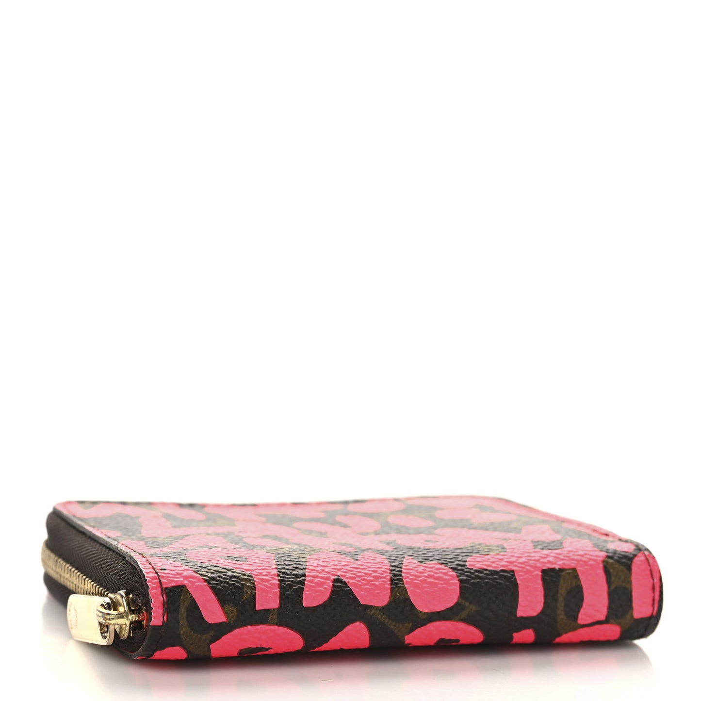 Monogram Graffiti Zippy Coin Purse Fuchsia