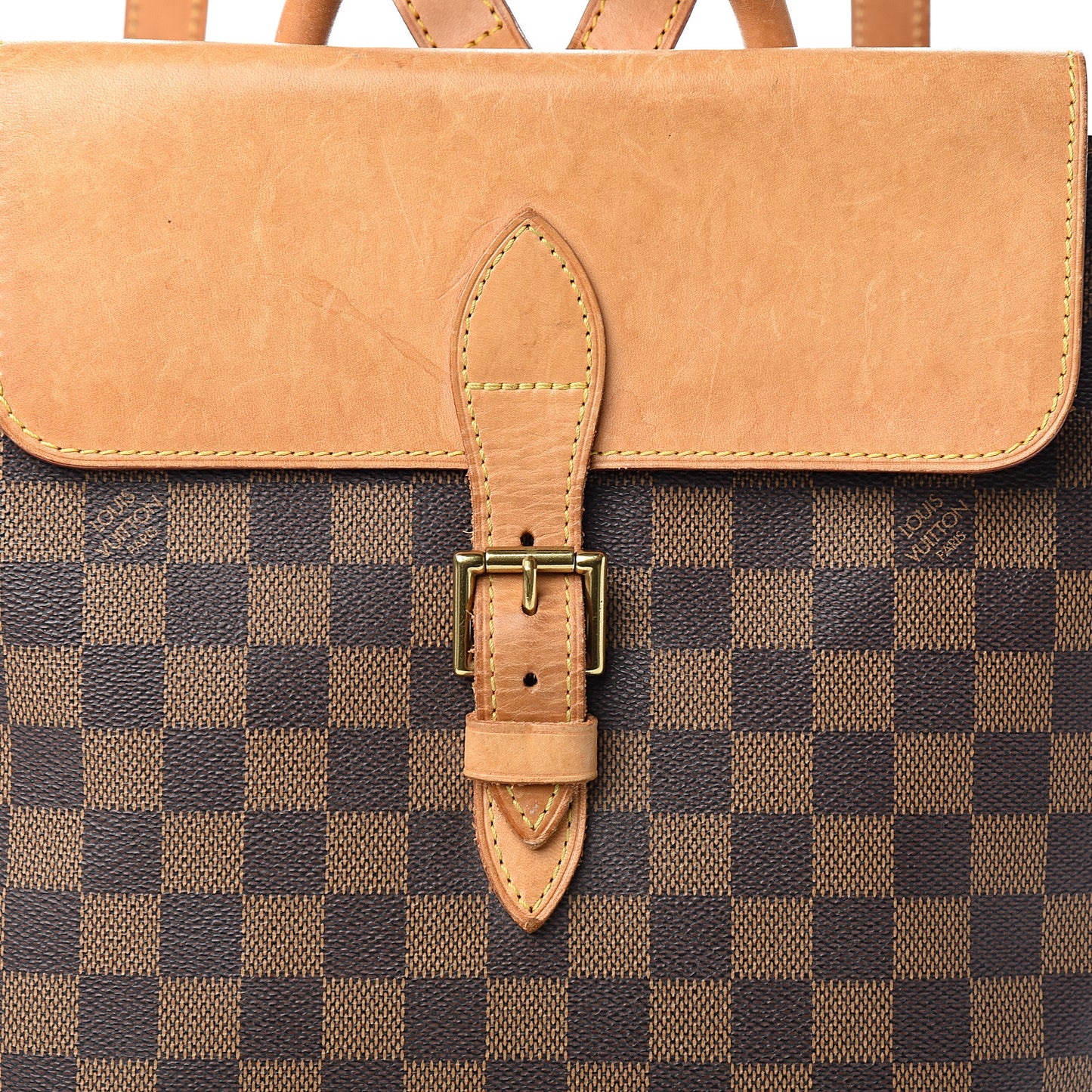 Damier Ebene Soho Centenaire Backpack