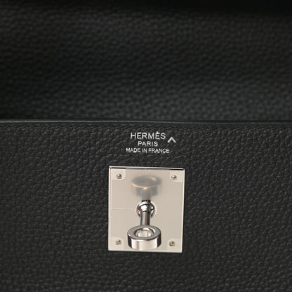 Hermes Togo Matte Alligator Kelly Retourne Touch 28 Black 6 of 12