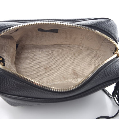 Gucci Pebbled Calfskin Small Soho Disco Bag Black 5 of 8