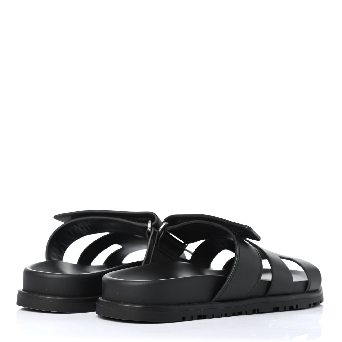 Calfskin Womens Chypre Sandals 36 Black