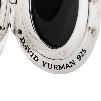 David Yurman Sterling Silver Oval Cable Locket 5 of 5