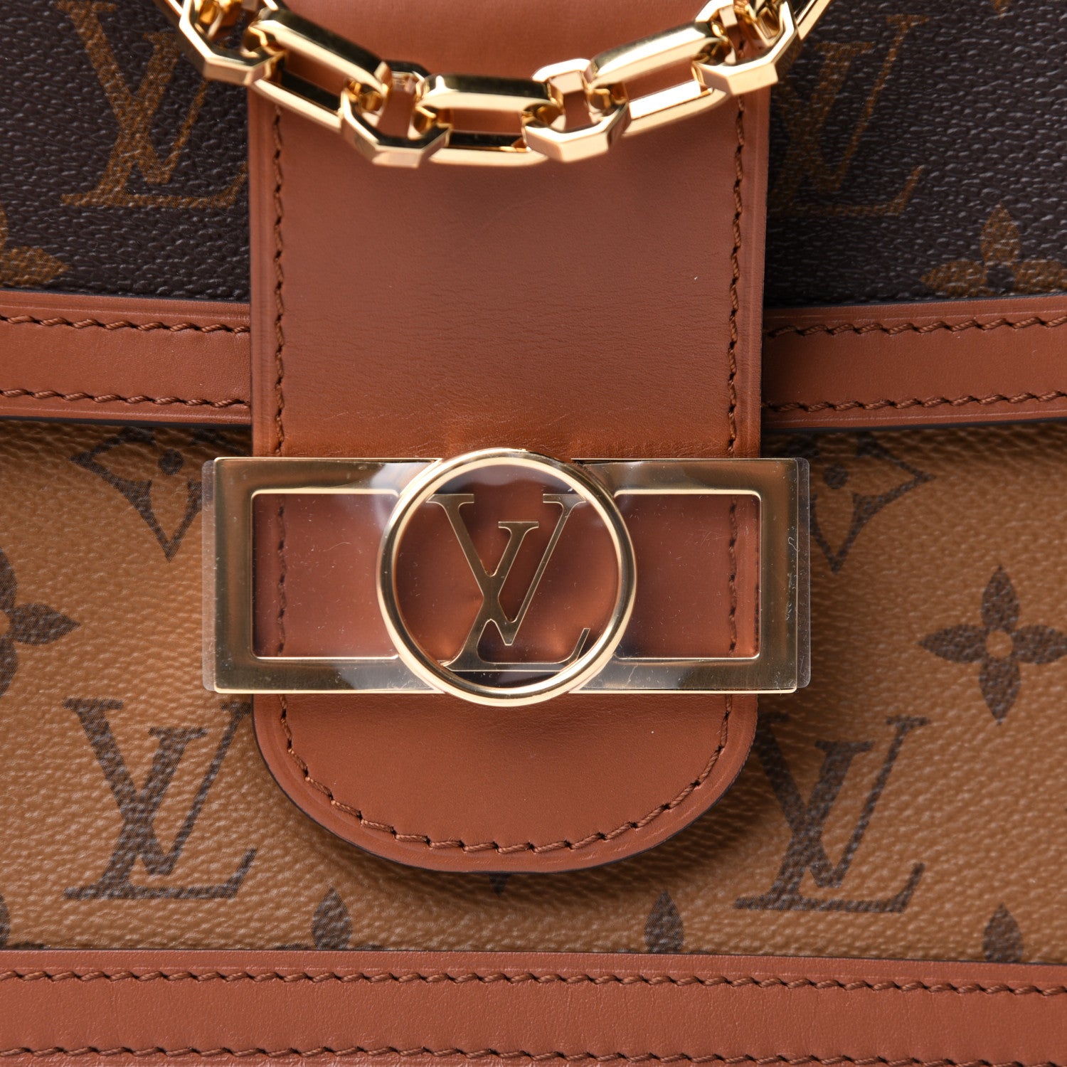 Louis Vuitton Reverse Monogram Dauphine MM 7 of 10