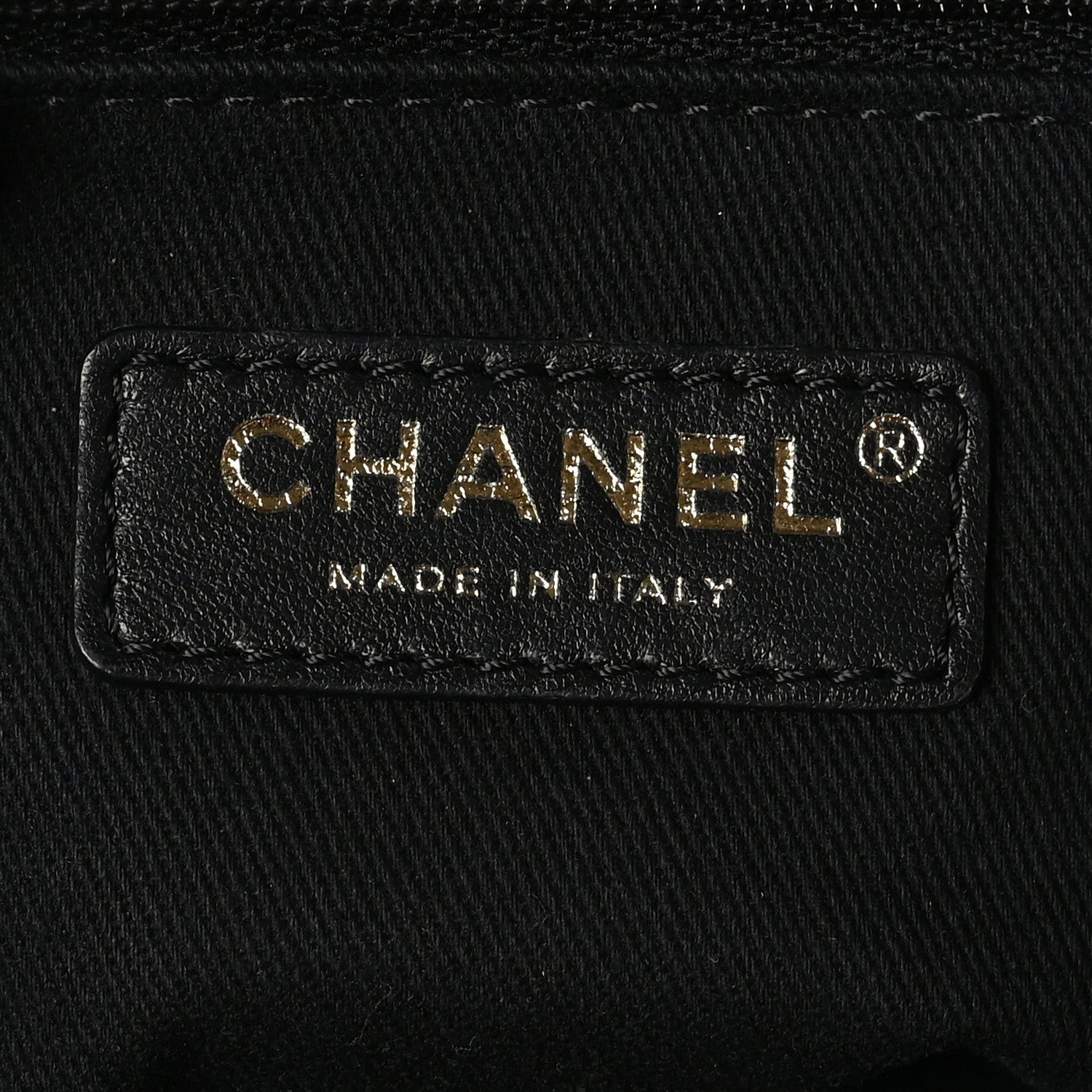 Chanel Mixed Fibers Calfskin Striped Medium Deauville Tote Black 6 of 11