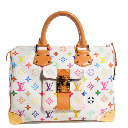 Louis Vuitton Monogram Multicolor Speedy 30 White 1 of 7