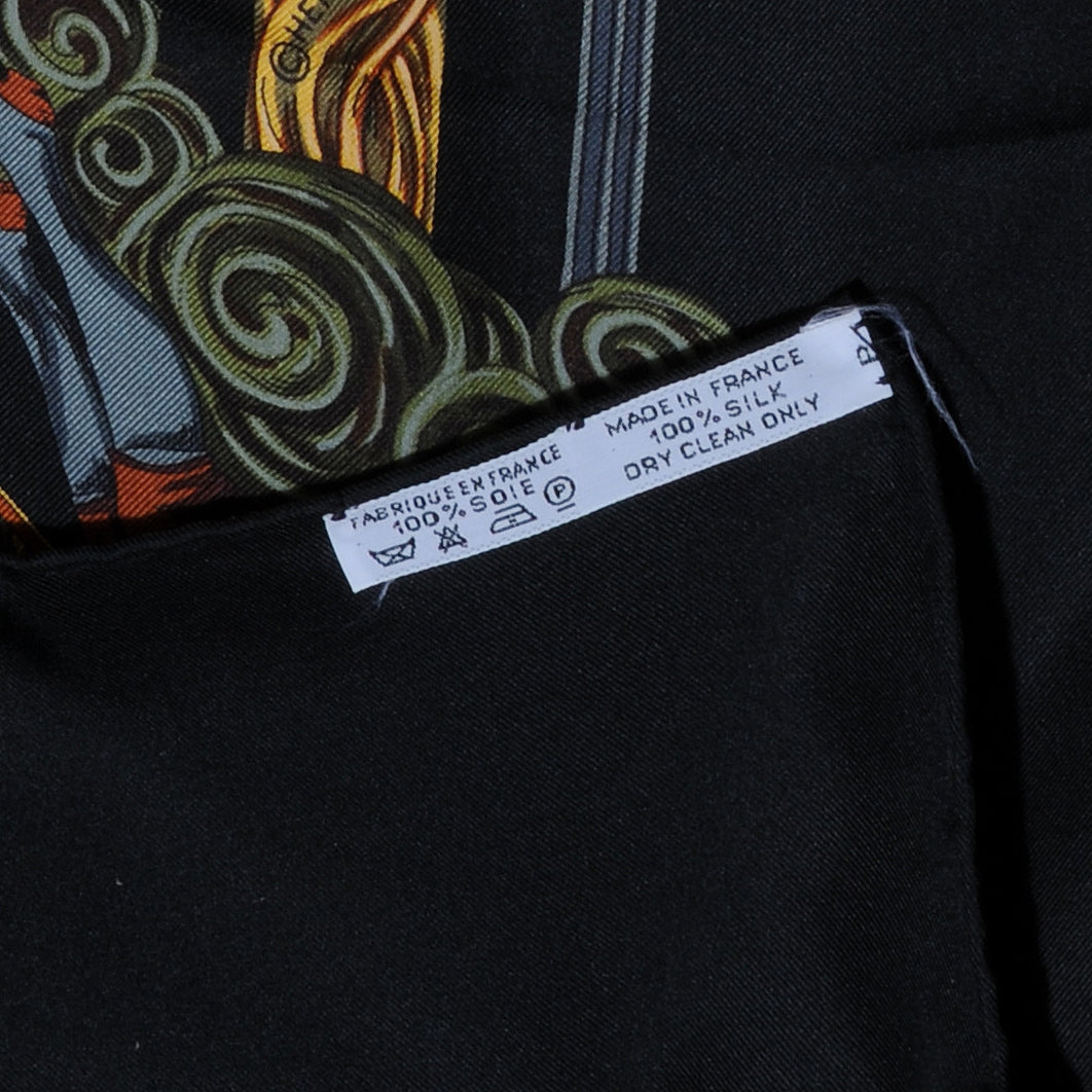 Hermes Silk Au Fil De La Soie Scarf 90 6 of 6