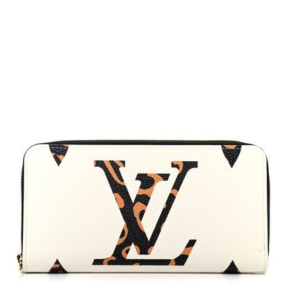 Louis Vuitton Monogram Giant Jungle Zippy Wallet Ivory 1 of 6