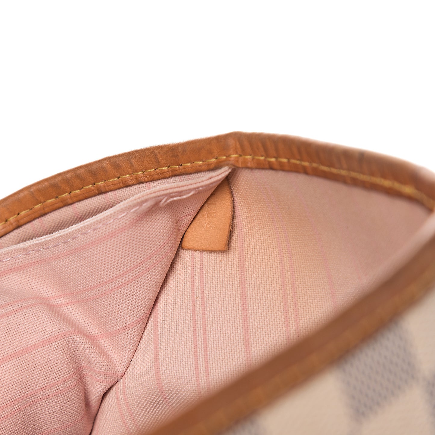 Damier Azur Neo Neverfull MM Rose Ballerine
