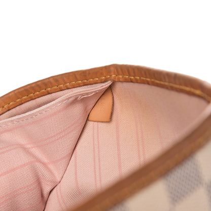 Louis Vuitton Damier Azur Neo Neverfull MM Rose Ballerine 7 of 20