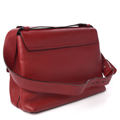 Gucci Cellarius Calfskin Large GG Marmont Shoulder Bag Vulcanic Red 2 of 10