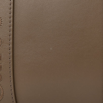 Chloe Calfskin Medium Woody Tote Army Green 12 of 13