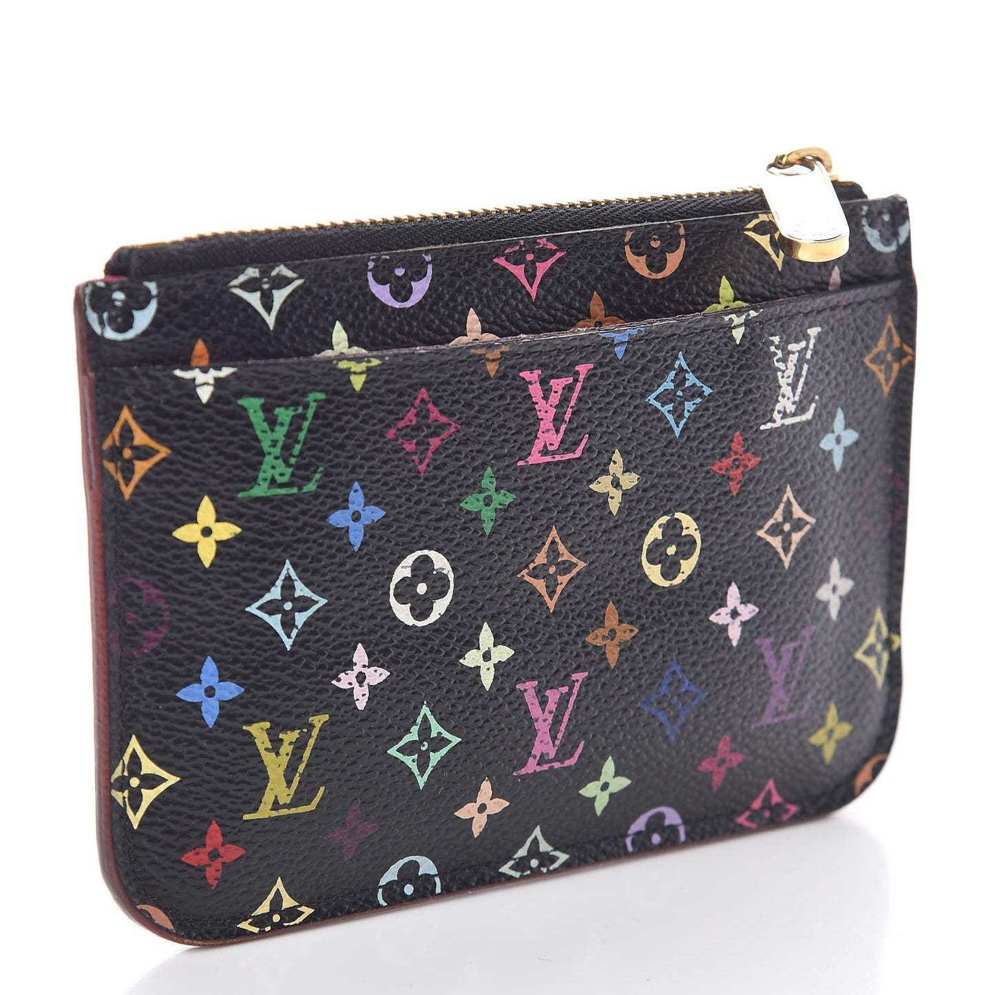 Monogram Multicolor Key Pouch Black Grenade