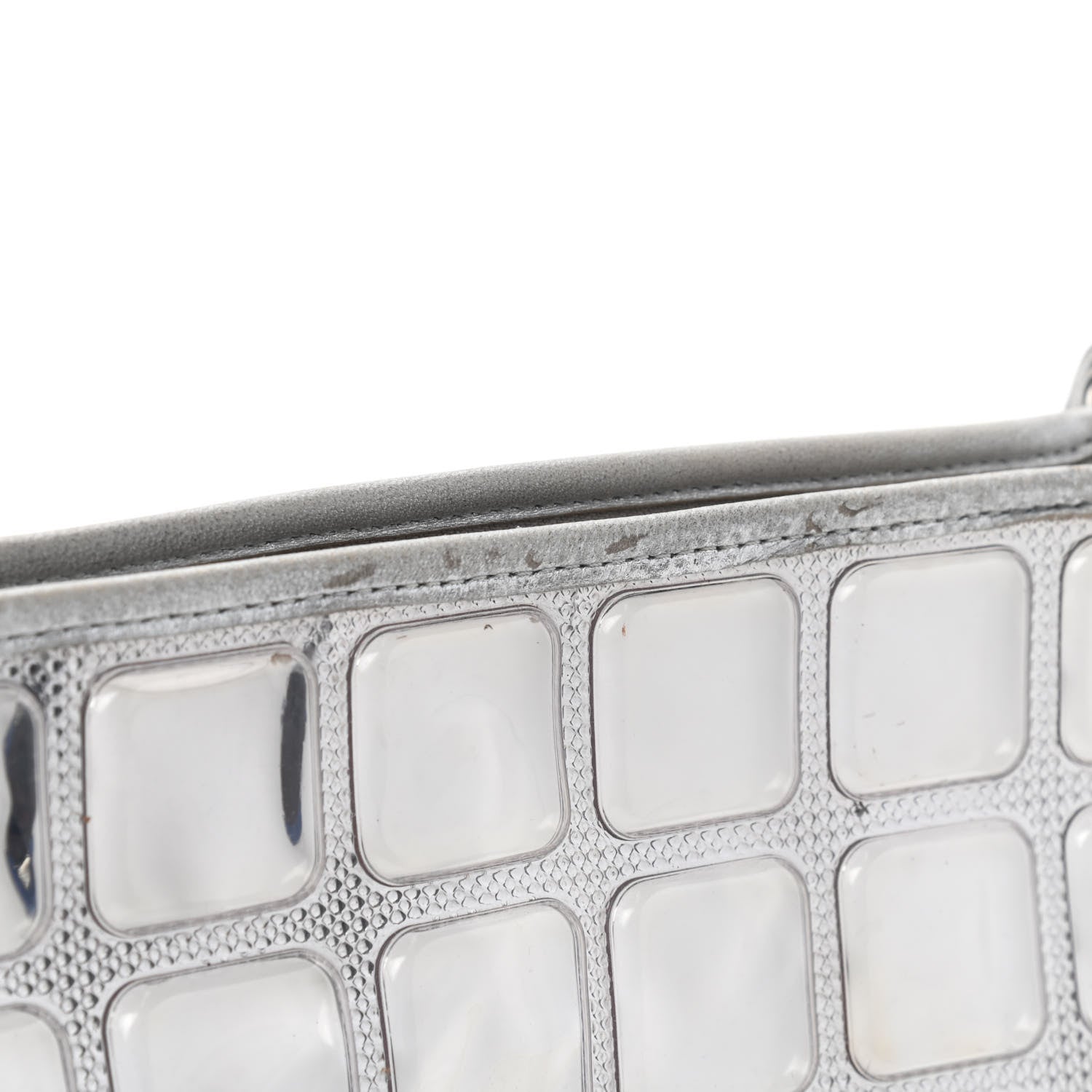 Chanel Vinyl Ice Cube Pochette 3 of 4