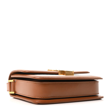 Saint Laurent Canvas Calfskin Small Solferino Satchel Beige Brick 4 of 10