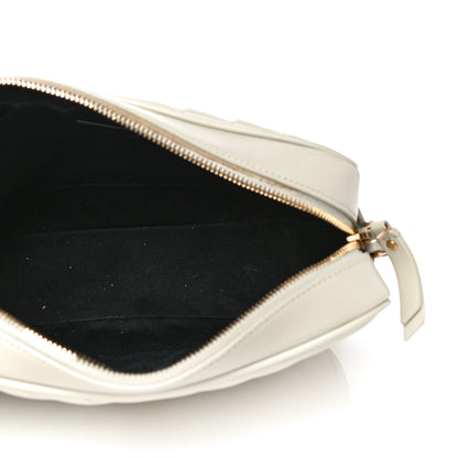 Saint Laurent Calfskin Matelasse Monogram Lou Camera Bag Crema Soft 4 of 14